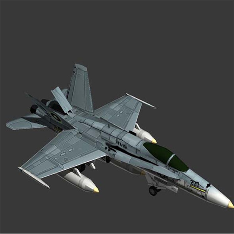 香洲3D舰载战斗机模型